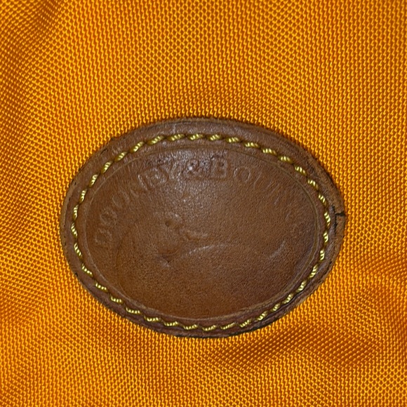 Dooney & Bourke Orange Nylon Shopper – EUC, Stylish & Durable - Picture 2 of 16